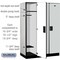 Salsbury Industries 1 Tier Designer Locker, 54"Wx76"Hx21"D, 3 Door, Gray 18-21361GRY - alternate 5